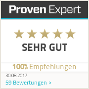 ProvenExpert-Bewertungssiegel